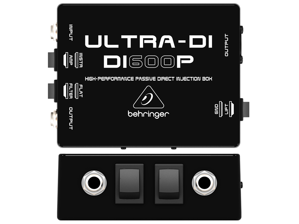 DI Box Passiva Behringer Ultra DI600P