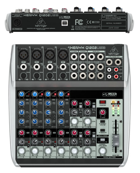 Mixer 12canali Behringer Xenyx 1202usb