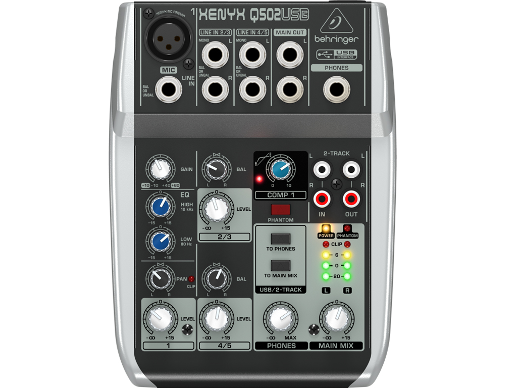 Mixer Behringer Xenyx Q502usb