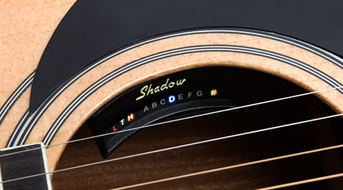 SHADOW Soundhole Tuner Accordatore Digitale da buca chitarra