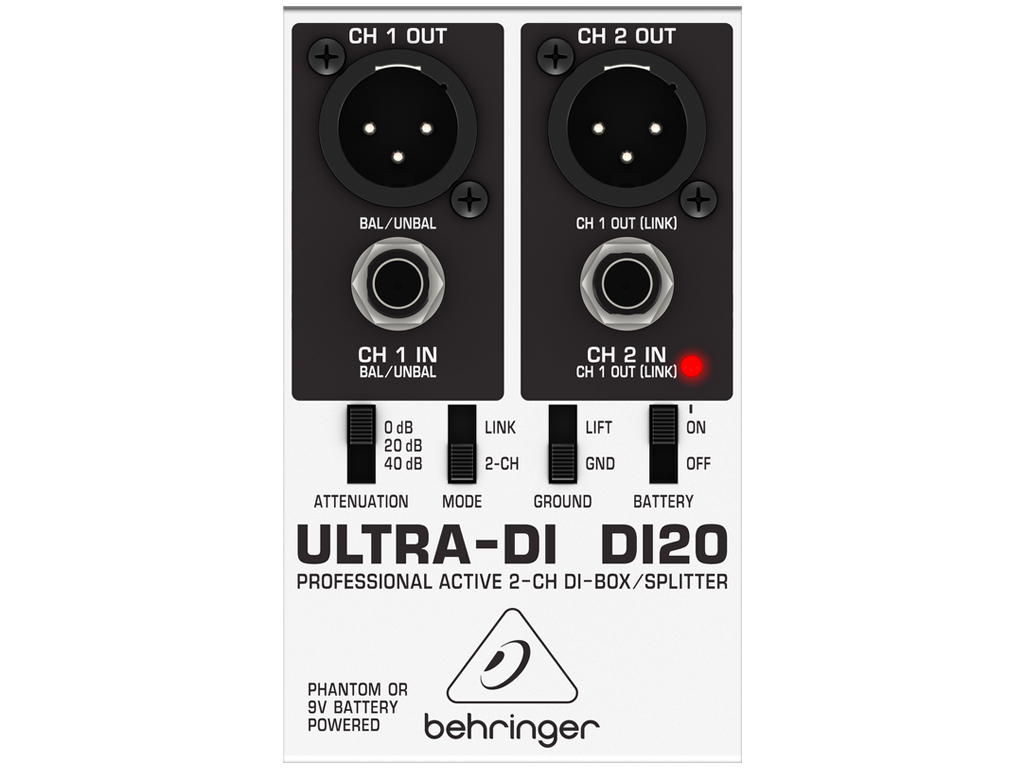 DI Box Attiva Behringer DI20